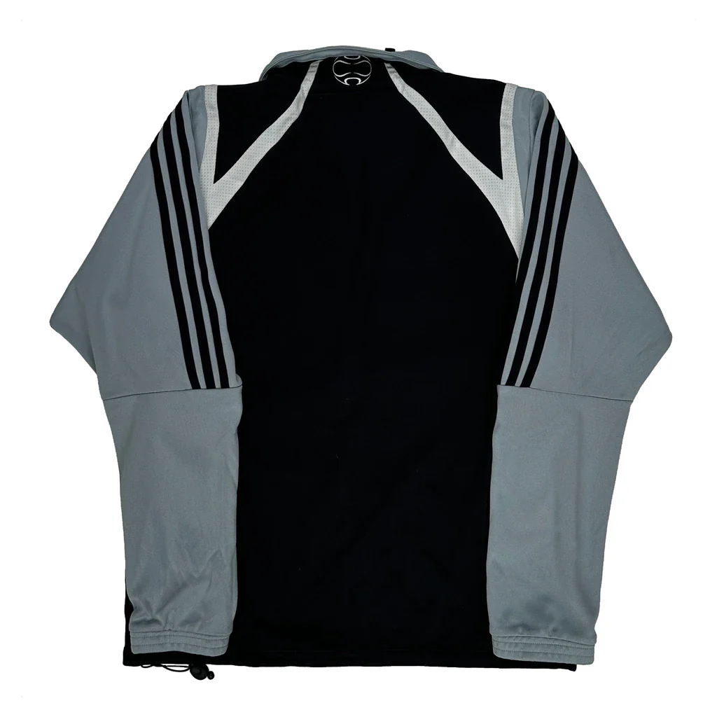 Clima 365 Adidas Track Jacket - Medium Black Polyester - Image 2