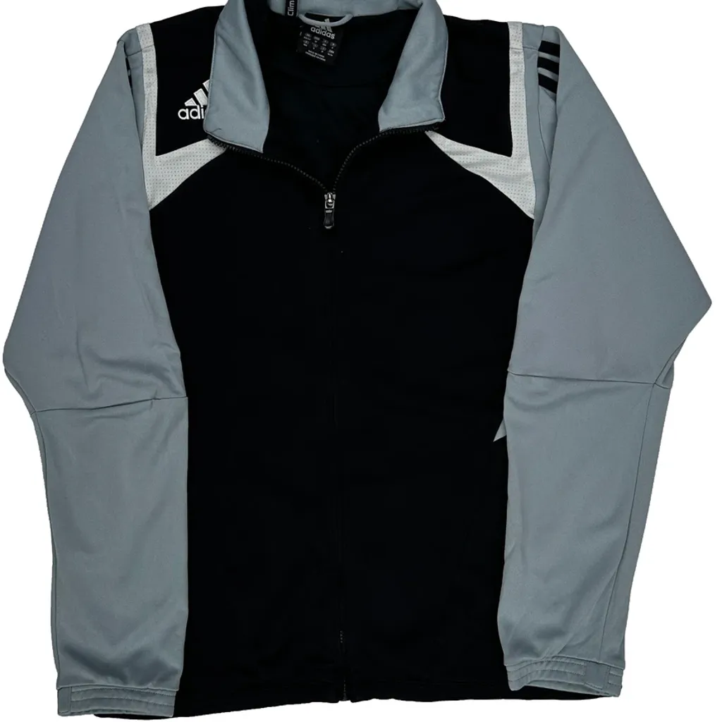 Clima 365 Adidas Track Jacket - Medium Black Polyester - Image 5