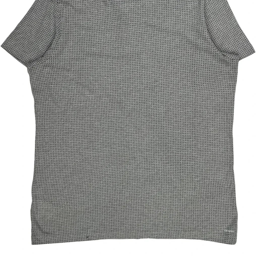 Climacool Adidas Polo Shirt - XL Grey Polyester - Image 6