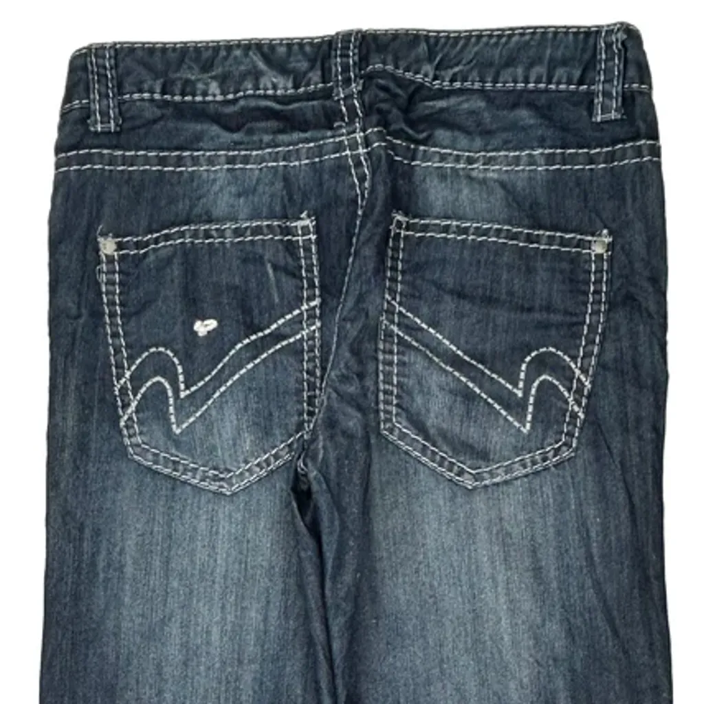 Clockhouse Contrast Stitch Jeans - 34W 34L Blue Cotton - Image 7