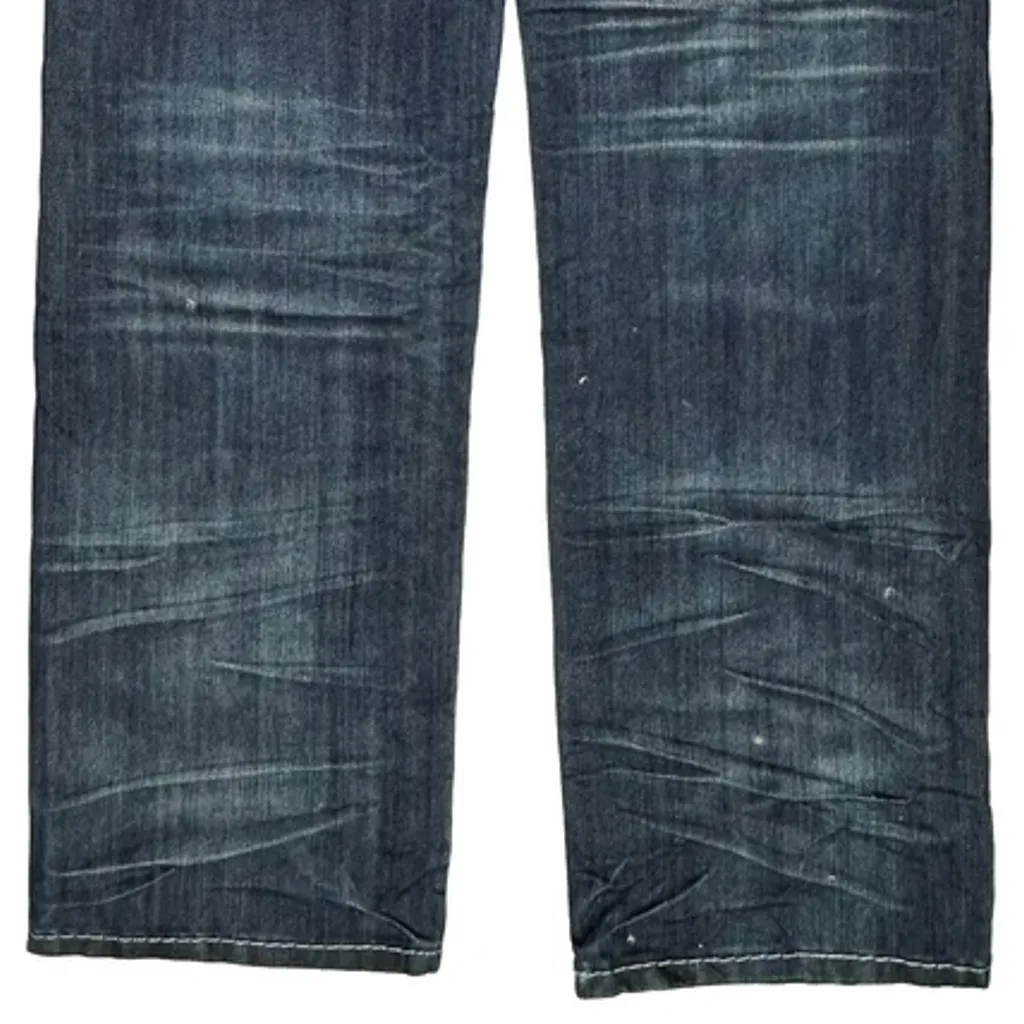 Clockhouse Contrast Stitch Jeans - 34W 34L Blue Cotton - Image 8