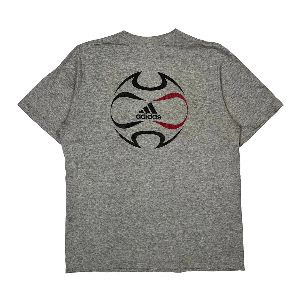 Coaches Showcase San Diego, Ca Adidas Graphic T-Shirt - XL Gray Cotton - Image 2