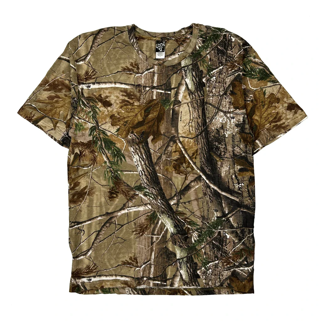 Code 5 T-Shirt - Large Camo Cotton - Image 2