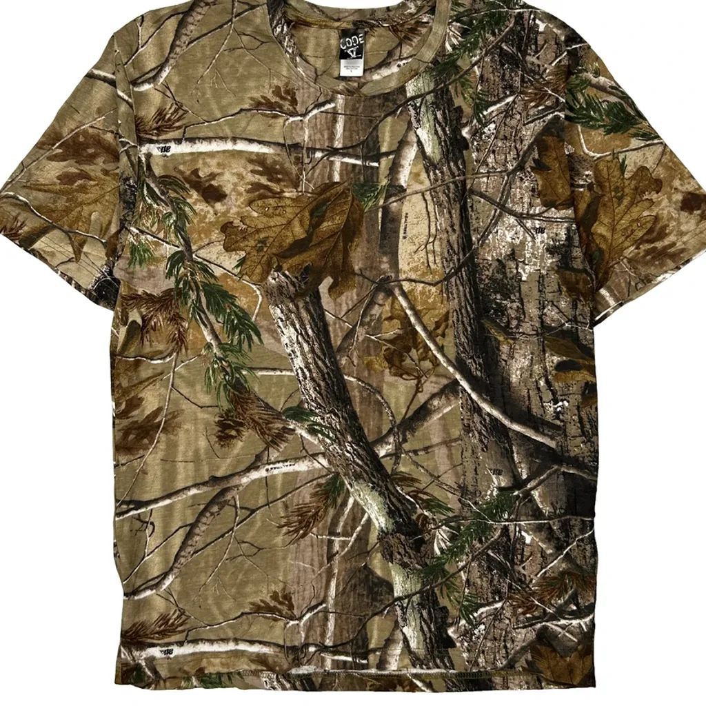 Code 5 T-Shirt - Large Camo Cotton - Image 7