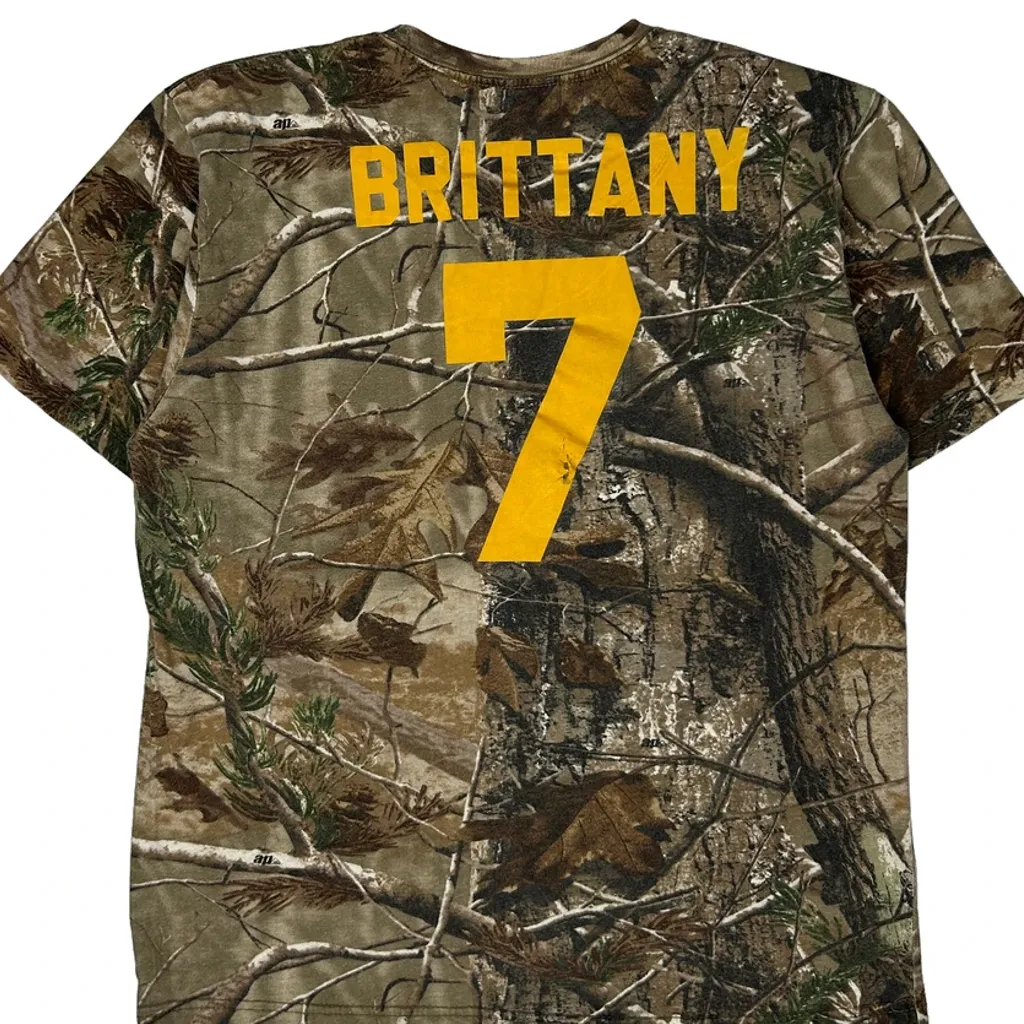 Code Five Camo T-Shirt - Medium Green Cotton - Image 7