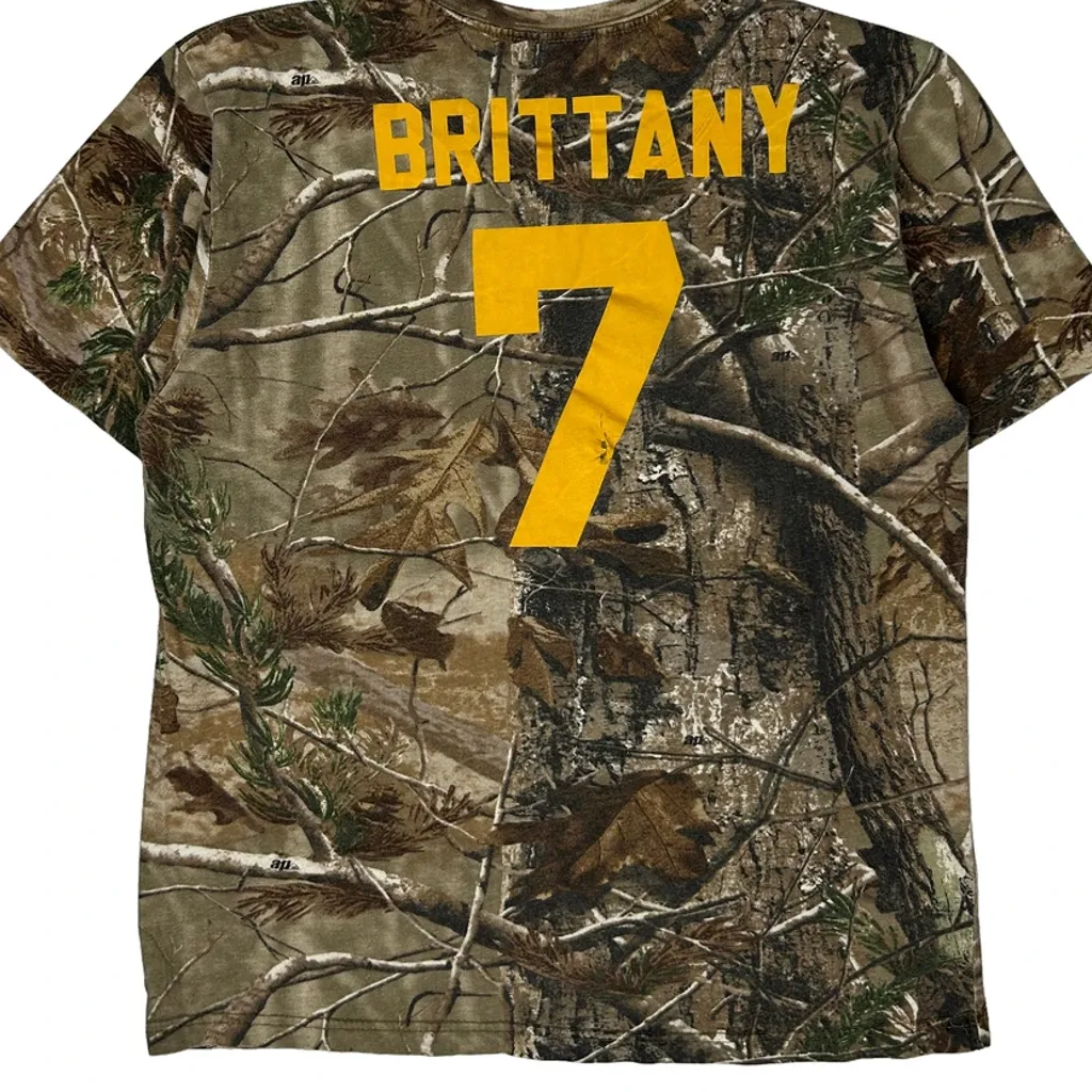 Code Five Camo T-Shirt - Medium Green Cotton - Image 8