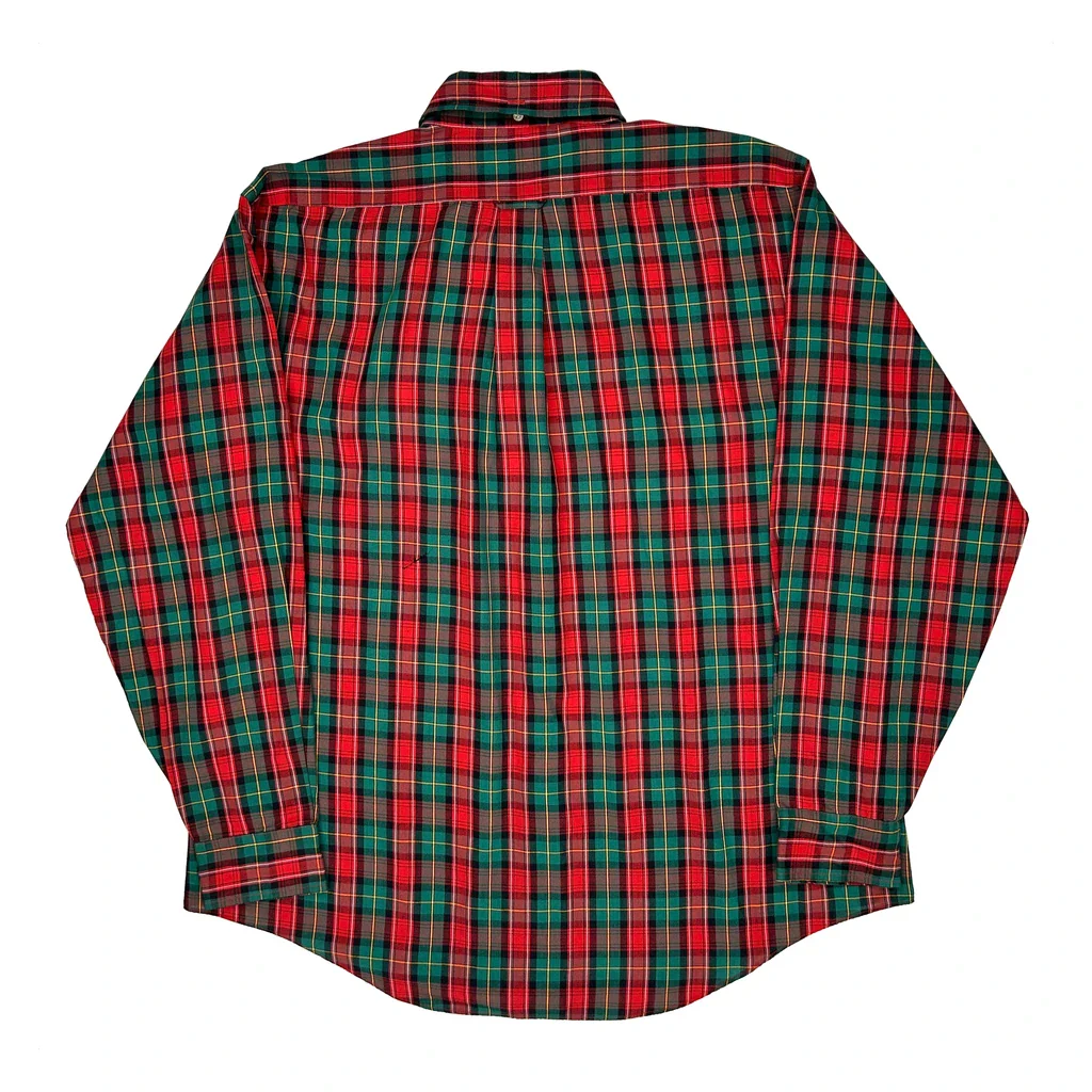Colorgraphs Levis Checked Shirt - XL Green Polyester Blend - Image 2