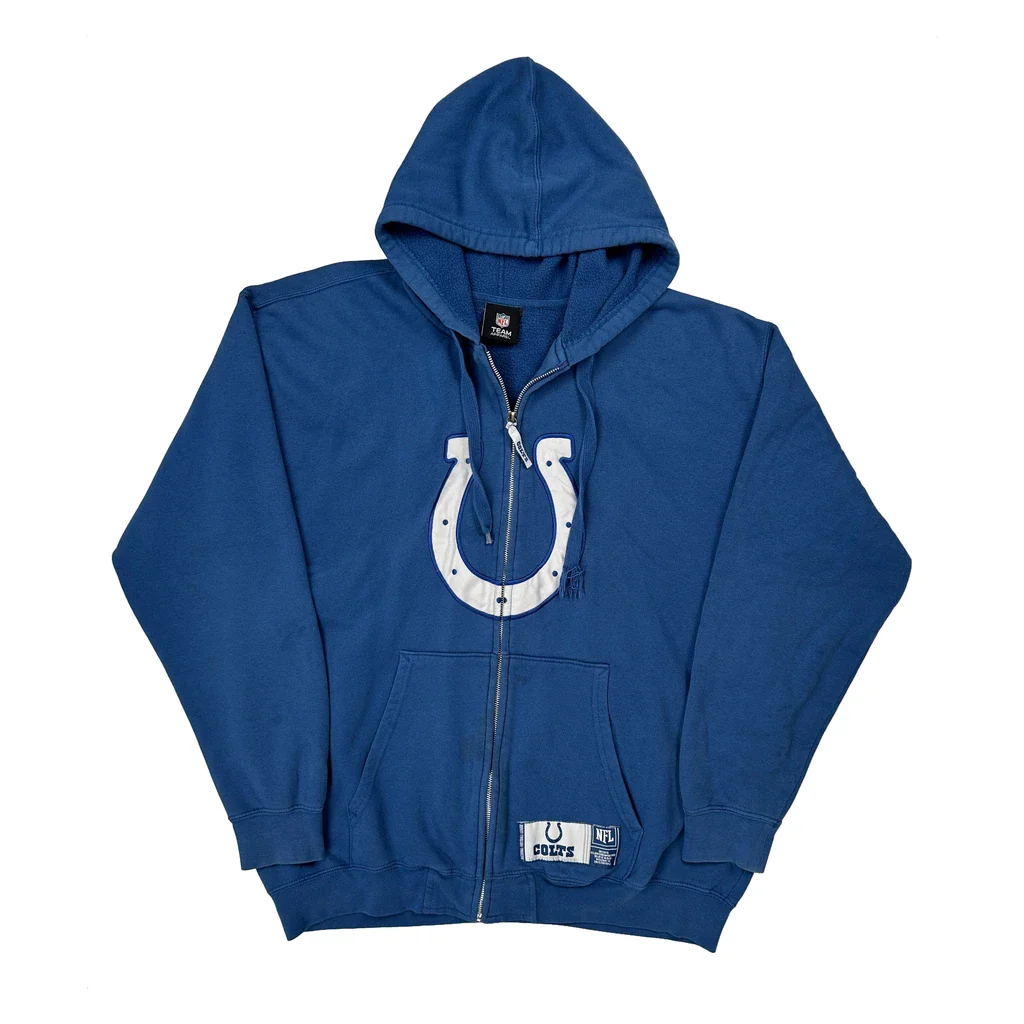 Colts Nfl Hoodie - XL Blue Cotton