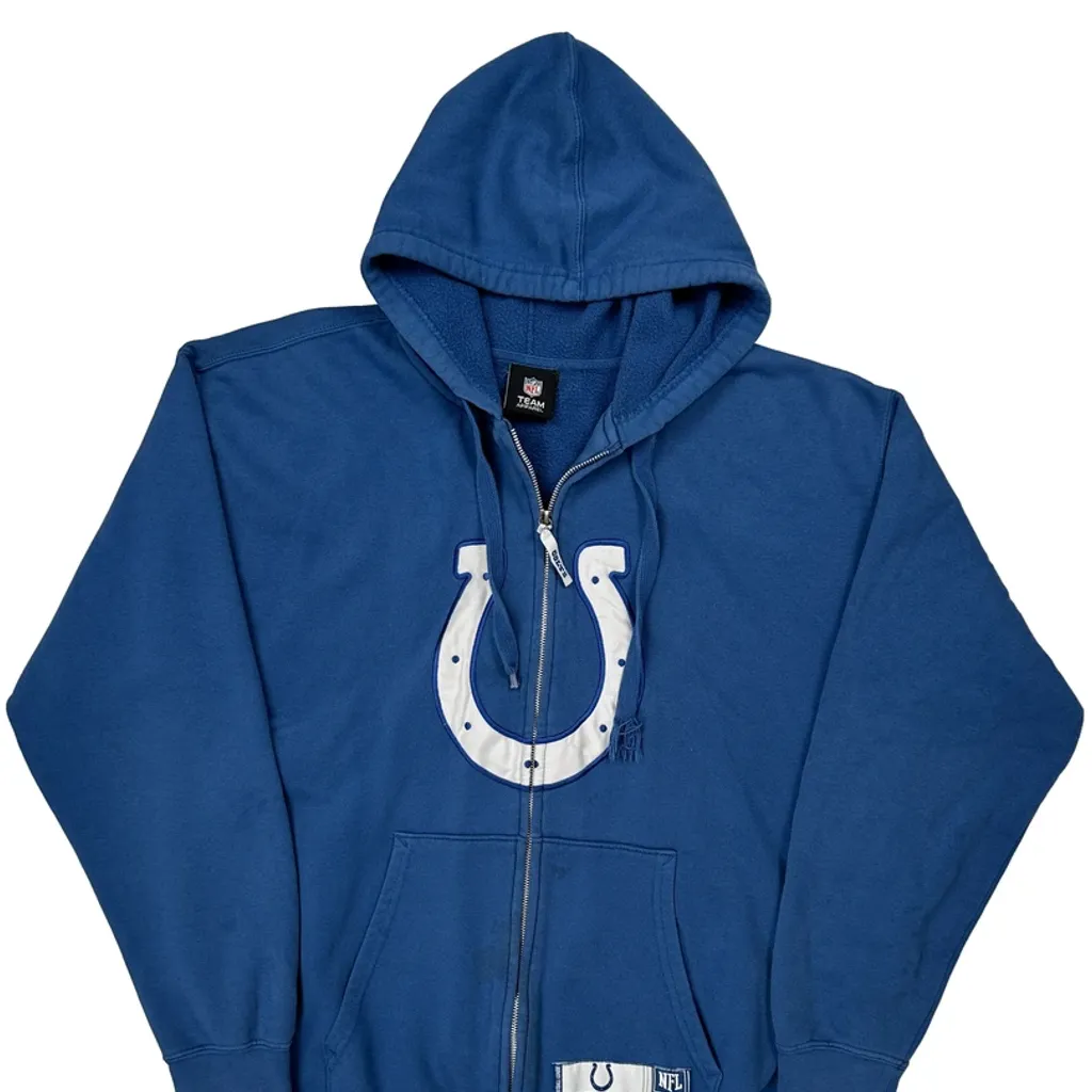 Colts Nfl Hoodie - XL Blue Cotton - Image 5
