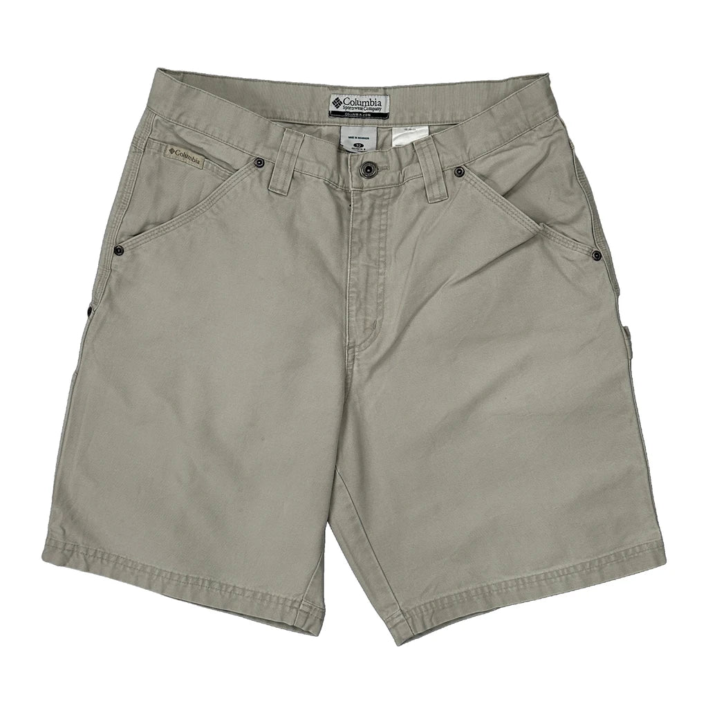 Columbia Carpenter Shorts - 32W 9L Grey Cotton - Image 2