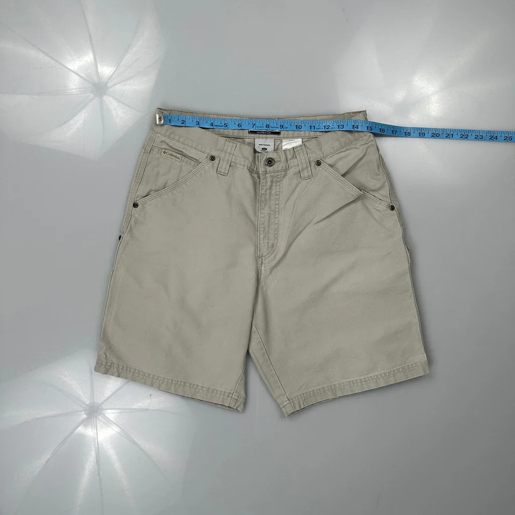 Columbia Carpenter Shorts - 32W 9L Grey Cotton - Image 3