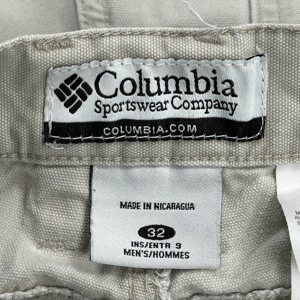 Columbia Carpenter Shorts - 32W 9L Grey Cotton - Image 6