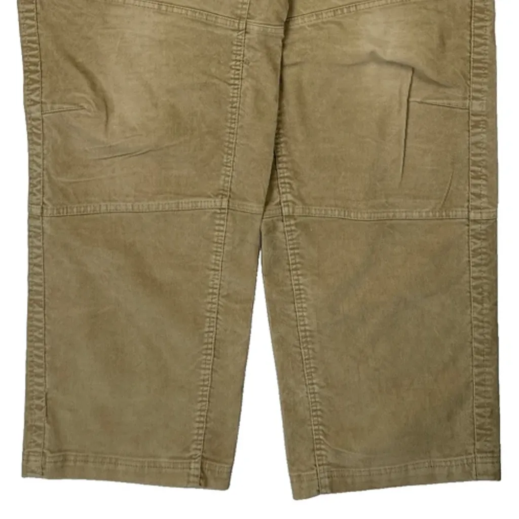 Columbia Double Knee Cord Trousers - 38″ Waist Beige Cotton Blend - Image 10