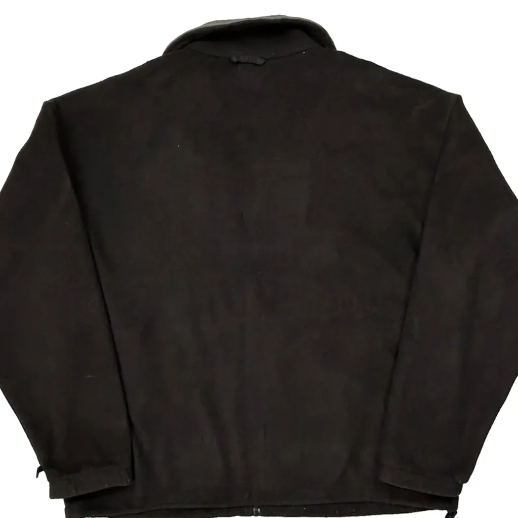 Columbia Fleece Jacket - Large Black Polyester - Image 6