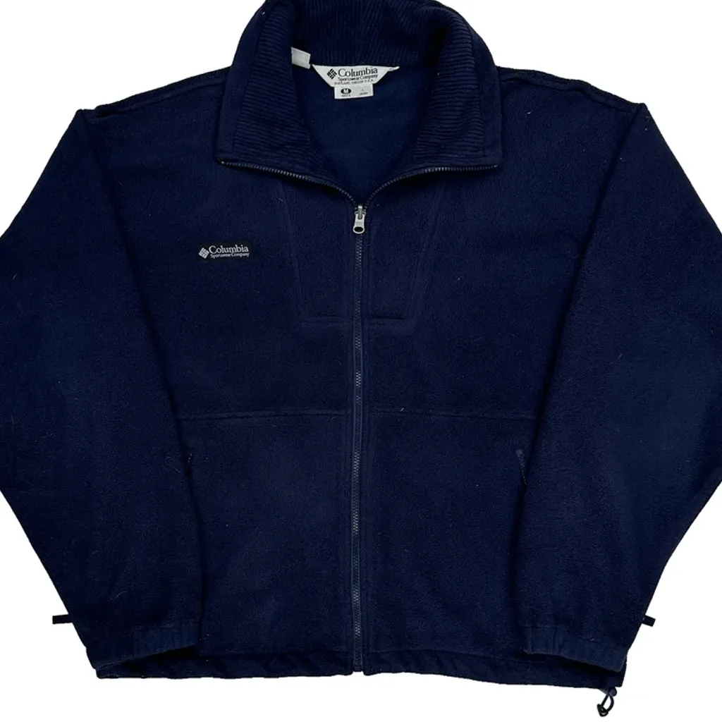 Columbia Fleece - Medium Navy Polyester - Image 4