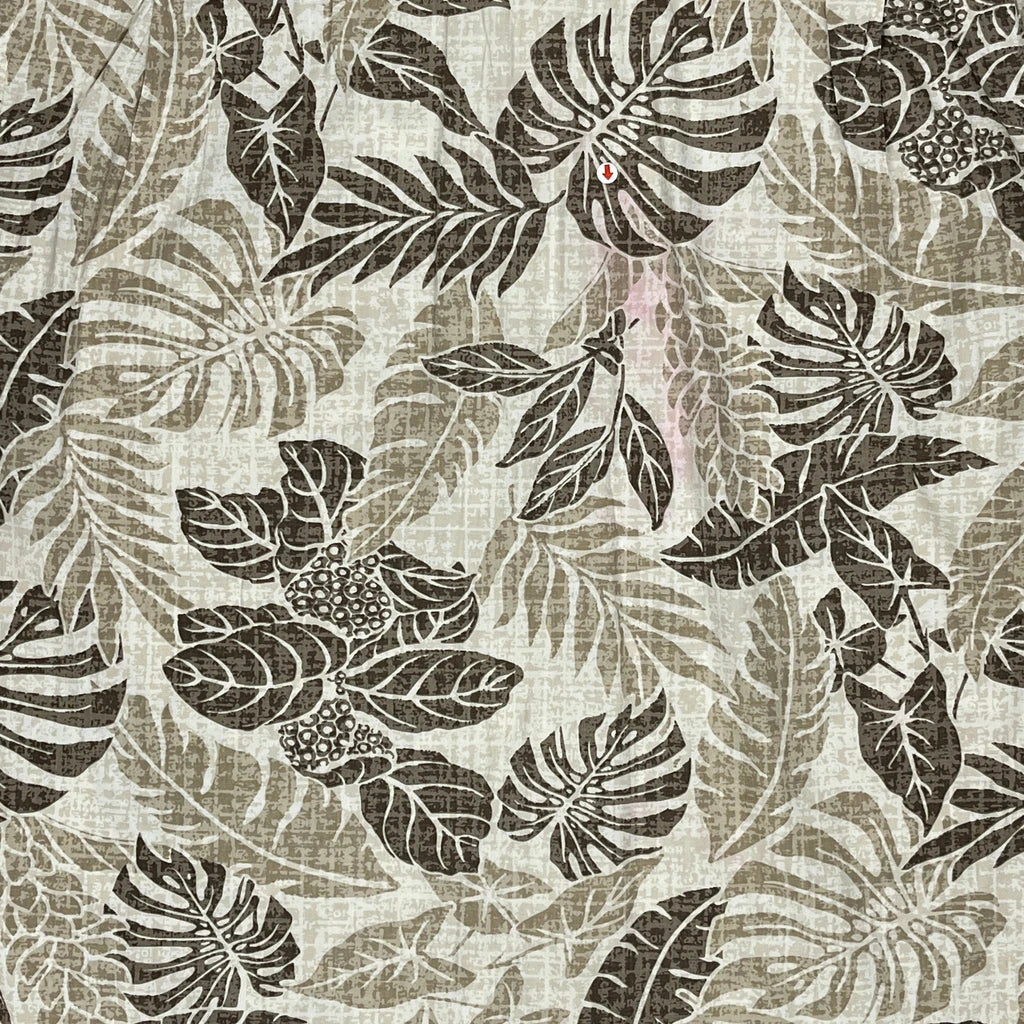 Columbia Floral Hawaiian Shirt - Large Brown Cotton - Image 3