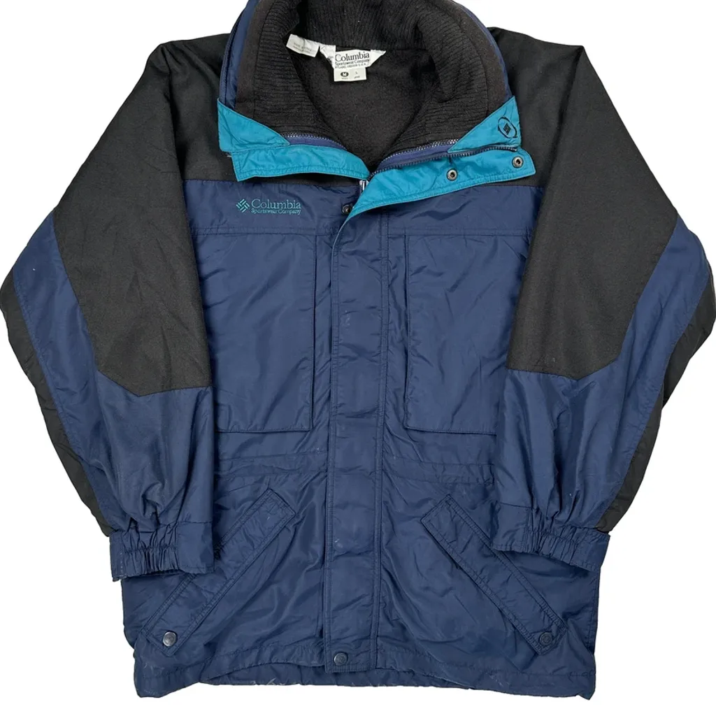 Columbia Jacket - Medium Blue Polyester - Image 4