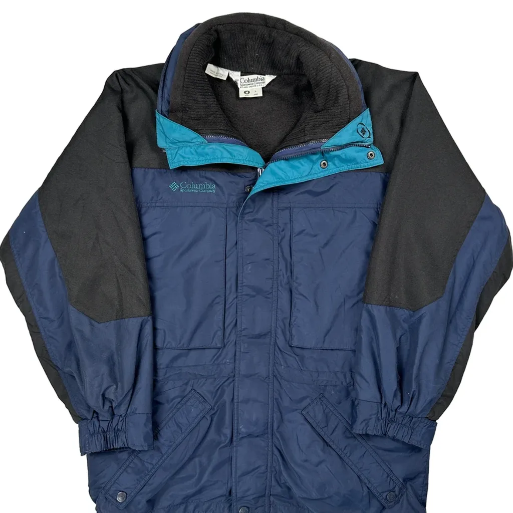 Columbia Jacket - Medium Blue Polyester - Image 5