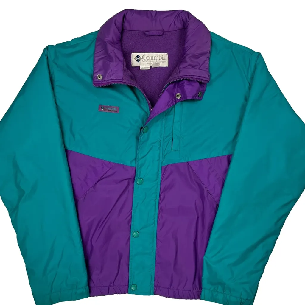 Columbia Jacket - Medium Green Polyester - Image 5