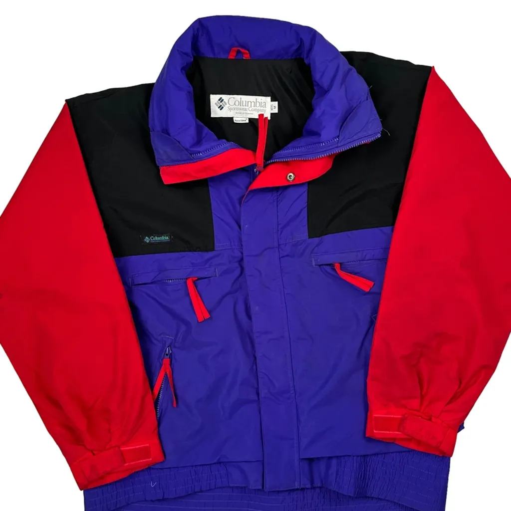 Columbia Jacket - Medium Purple Nylon - Image 4