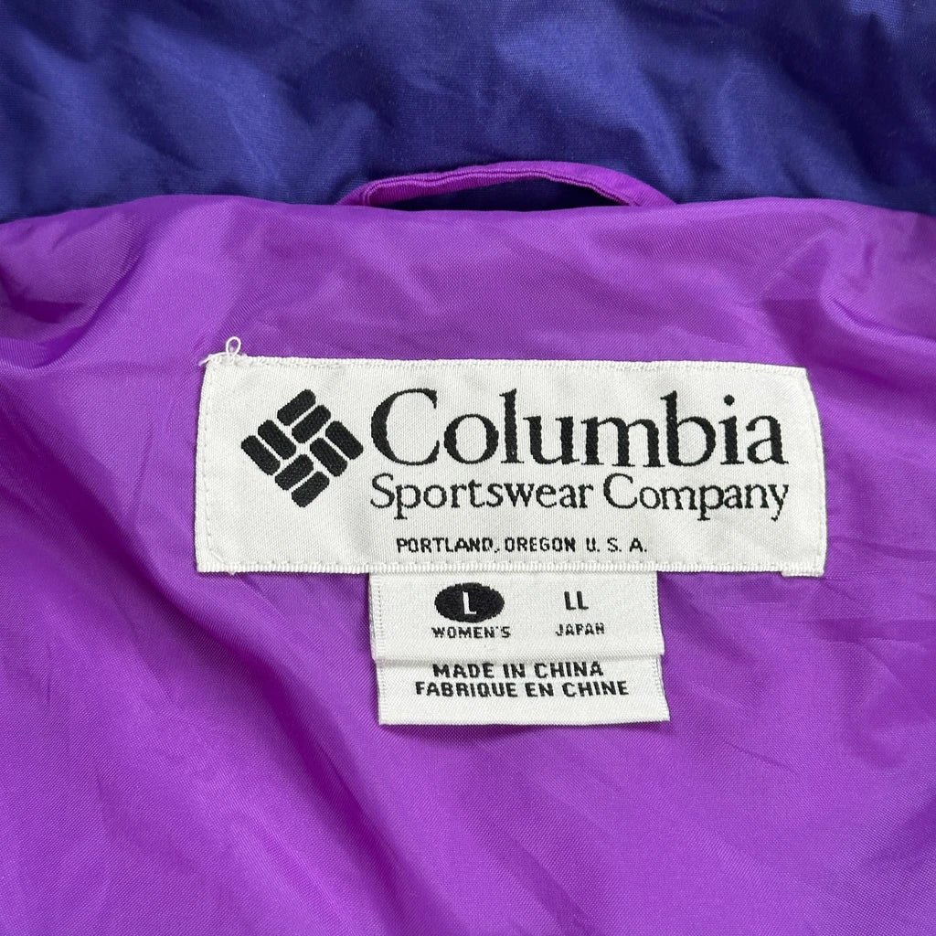 Columbia Jacket - Large Purple Nylon - Image 3