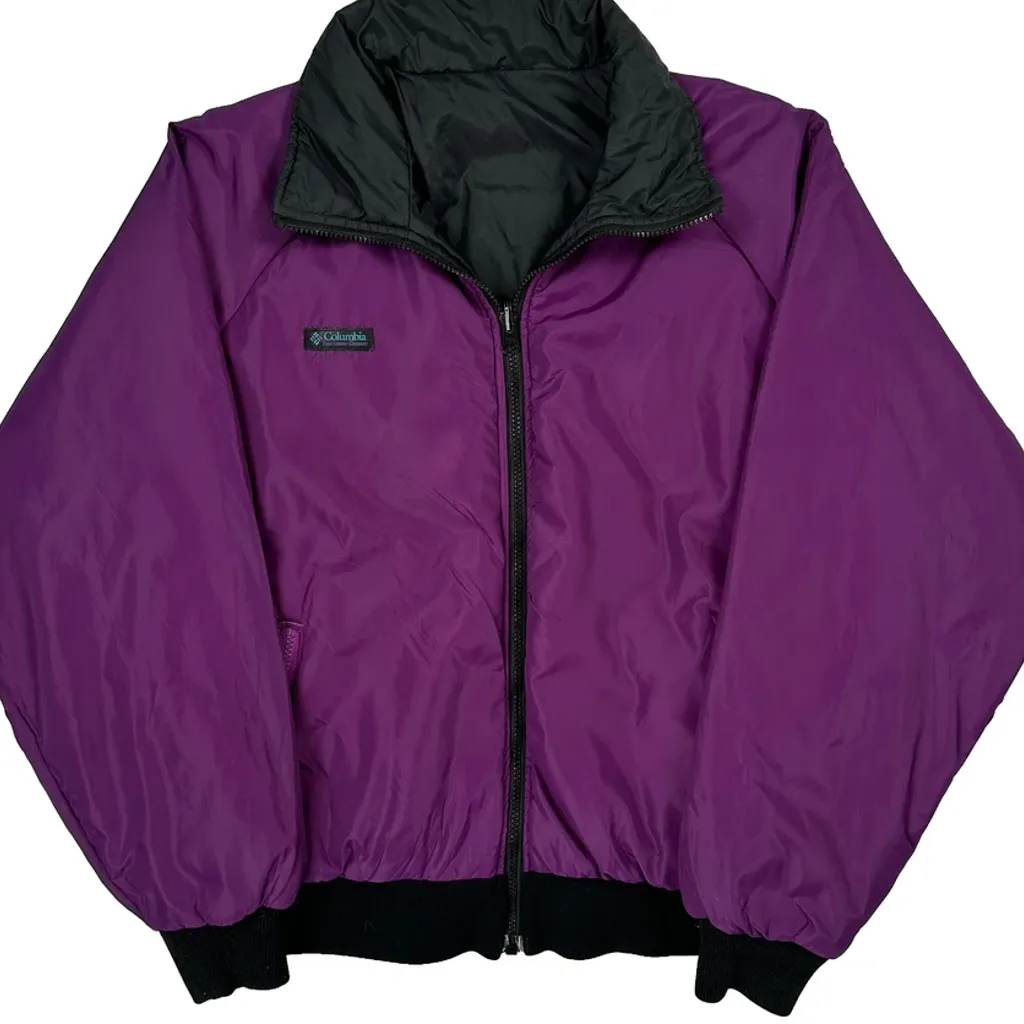Columbia Jacket - XL Purple Nylon - Image 4
