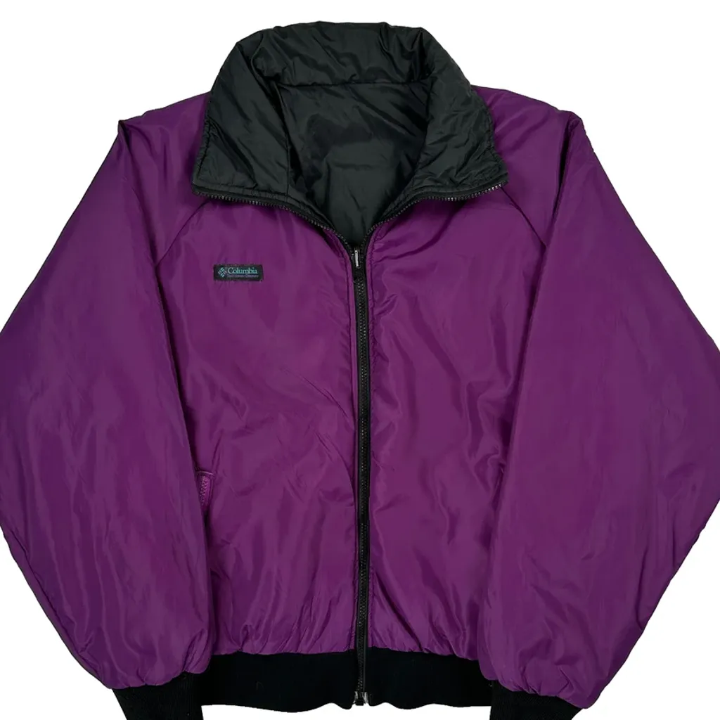 Columbia Jacket - XL Purple Nylon - Image 5
