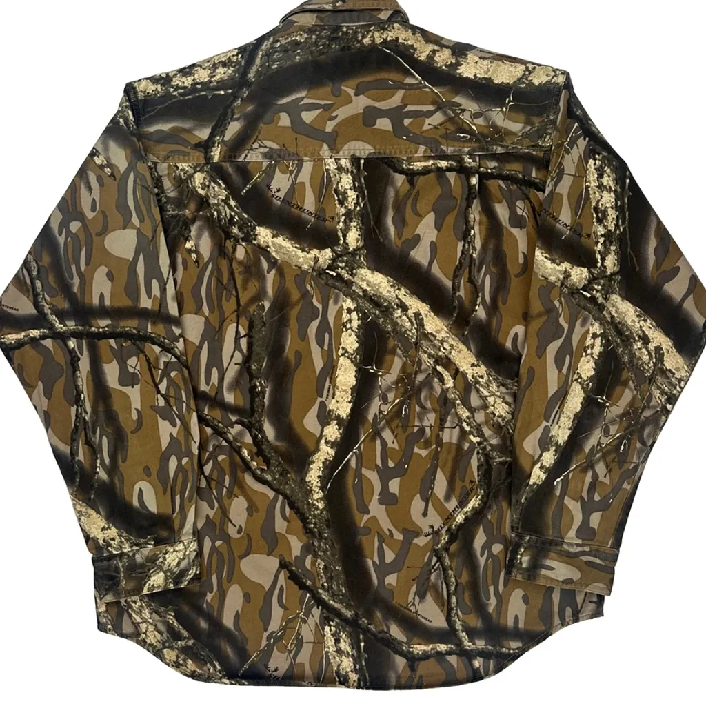 Columbia Camo Shirt - Medium Brown Cotton - Image 6