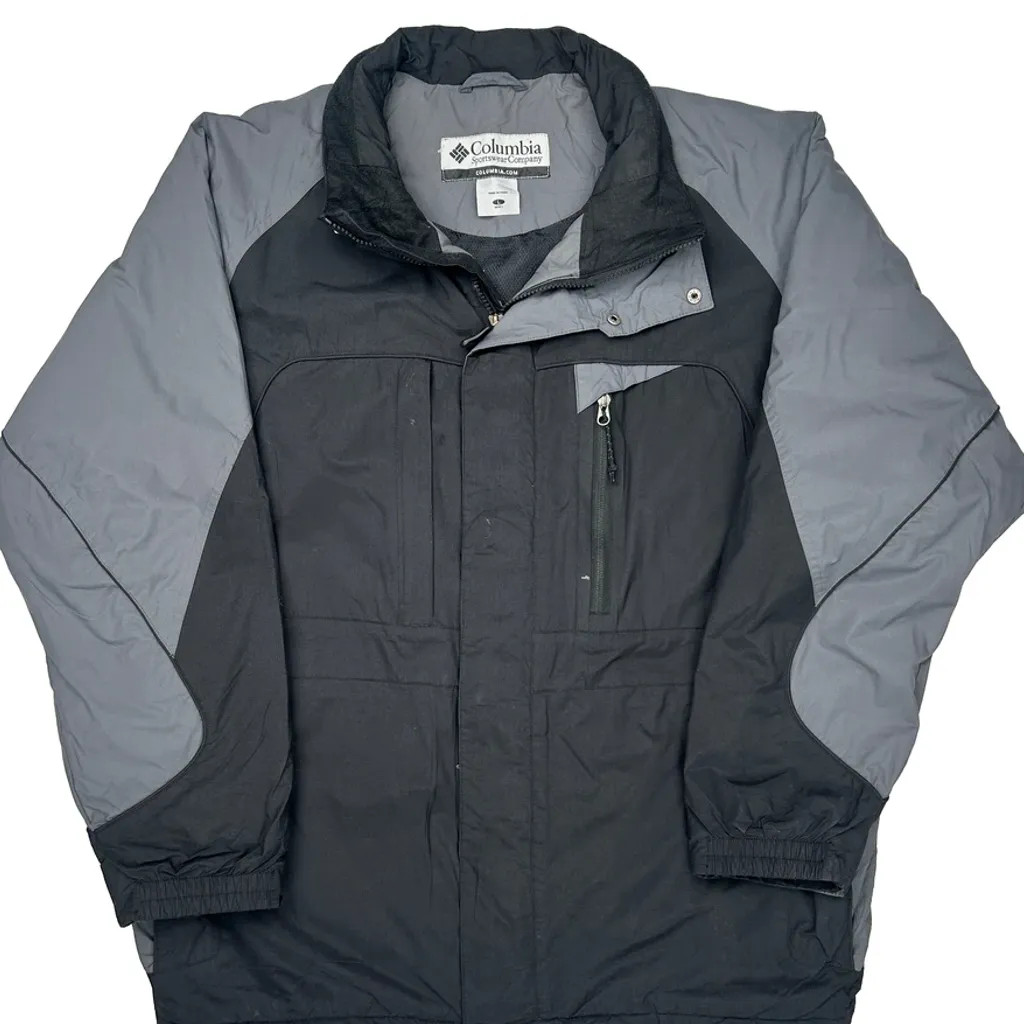 Columbia Ski Jacket - Large Black Polyester - Image 4