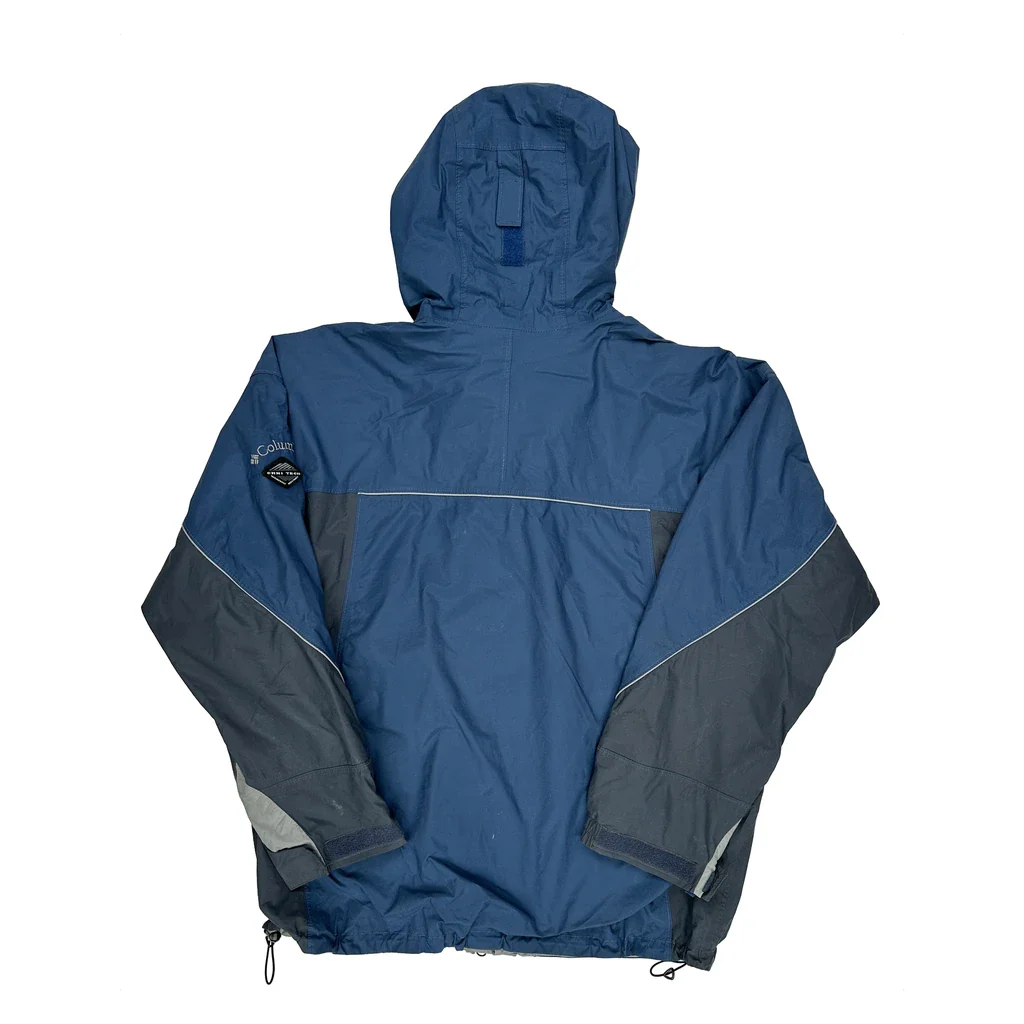 Columbia Waterproof Ski Jacket - Large Blue Polyester - Image 2