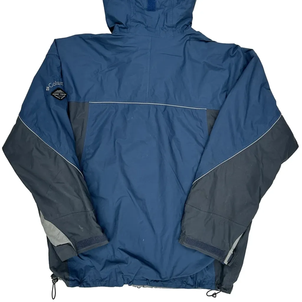 Columbia Waterproof Ski Jacket - Large Blue Polyester - Image 6