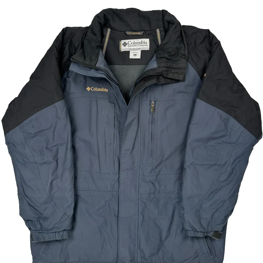 Columbia Ski Jacket - XL Blue Polyester - Image 4