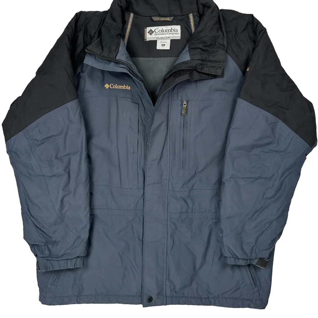 Columbia Ski Jacket - XL Blue Polyester - Image 5