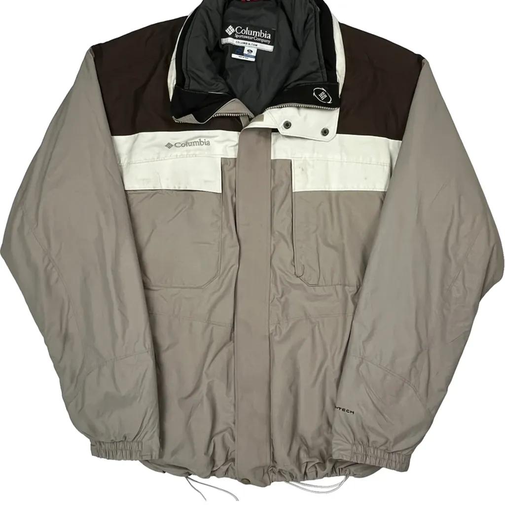 Columbia Ski Jacket - XL Gray Polyester - Image 4