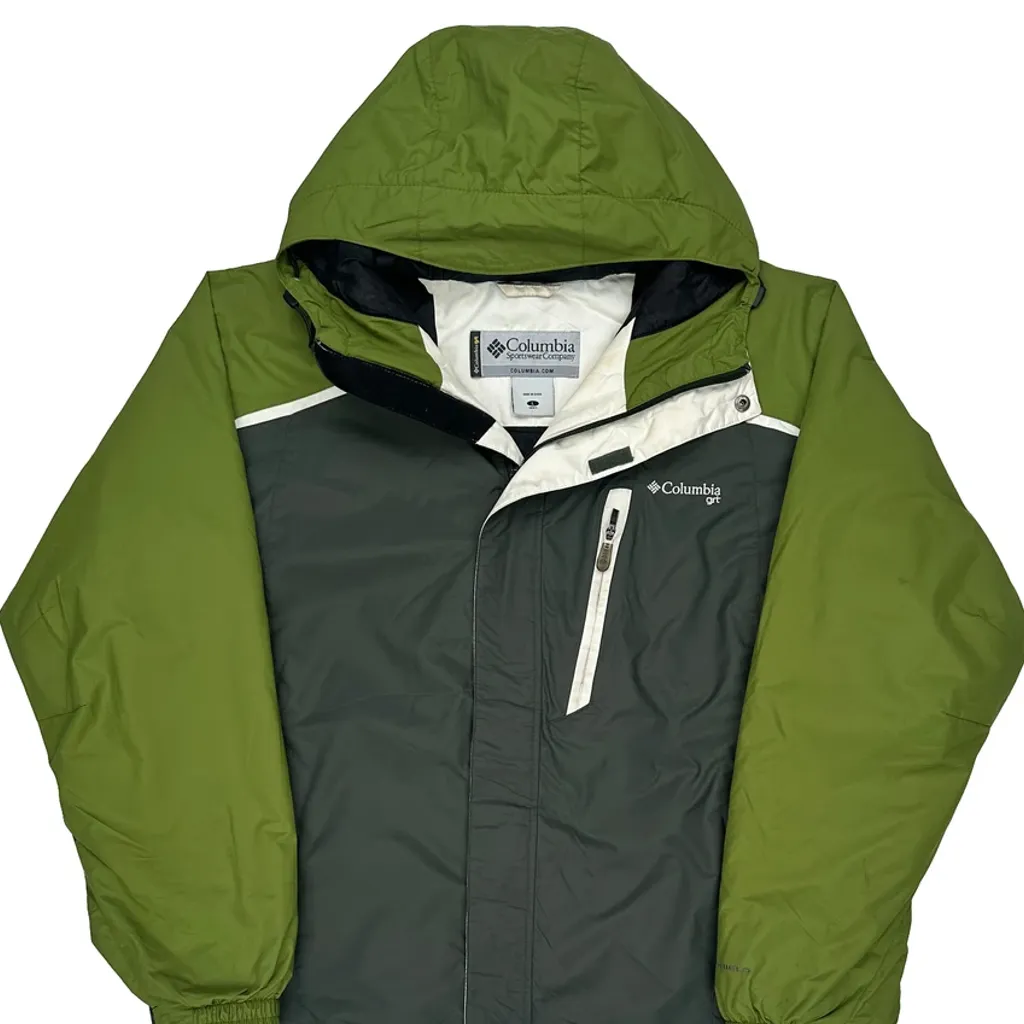 Columbia Ski Jacket - Large Green Polyester - Image 6