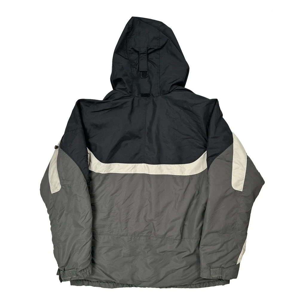 Columbia Waterproof Ski Jacket - Large Grey Polyester - Image 2