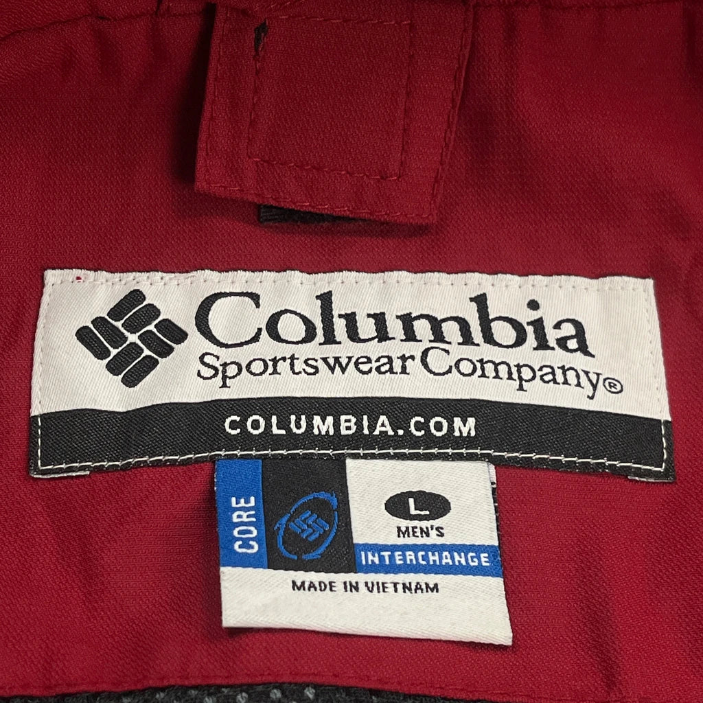 Columbia Ski Jacket - Large Red Polyester - Image 3