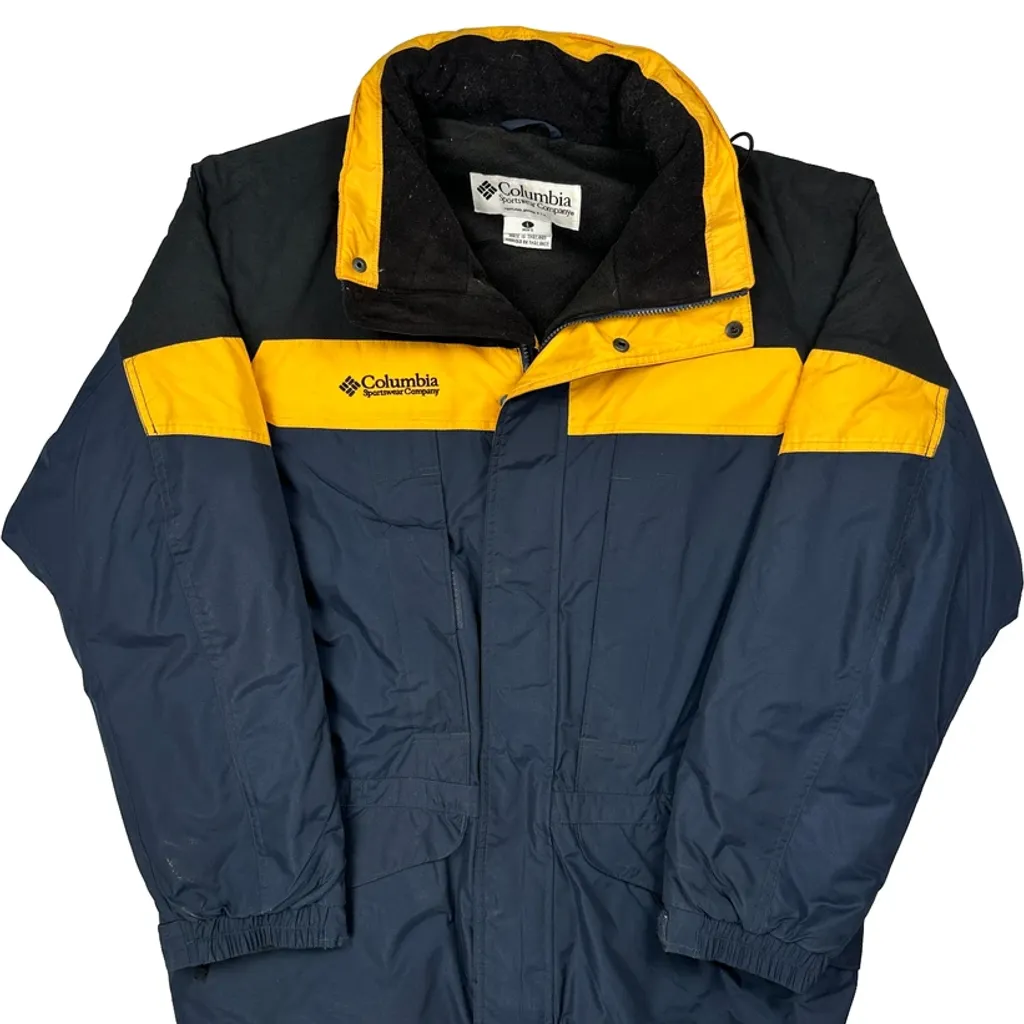 Columbia Ski Jacket - Large Yellow Polyester - Image 4