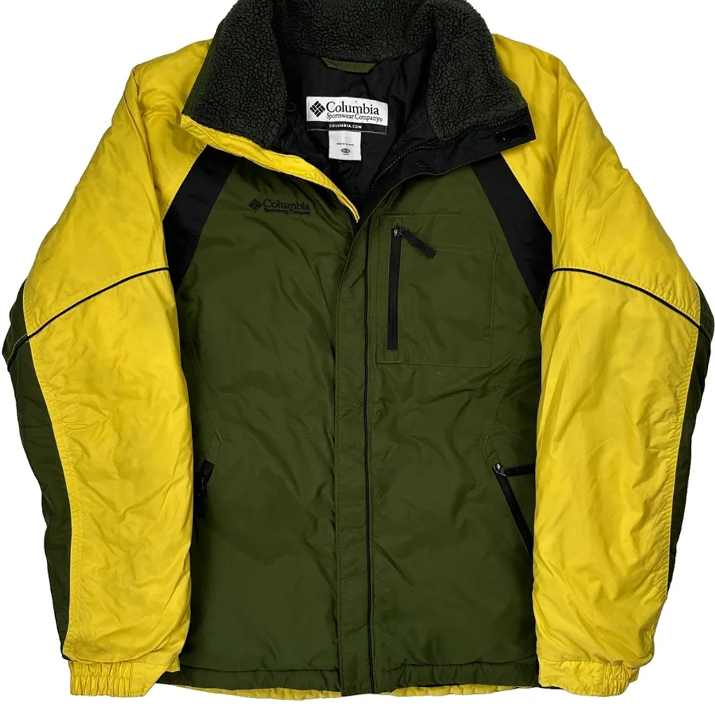 Columbia Ski Jacket - XL Green Polyester - Image 5