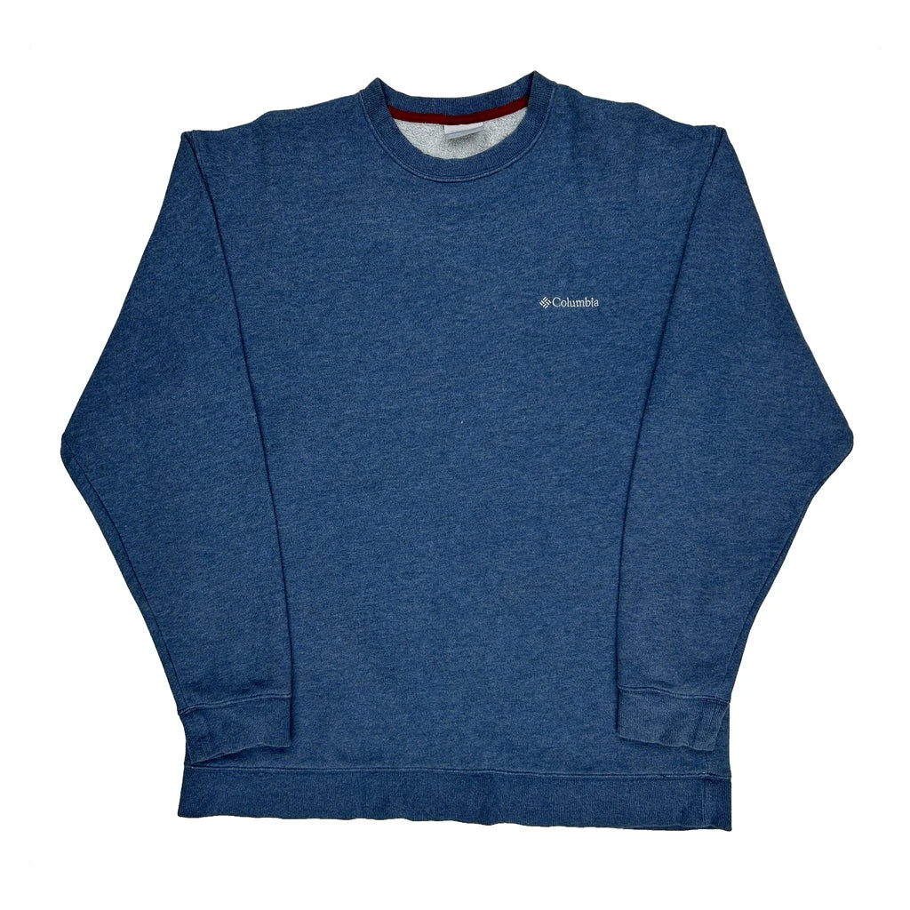 Columbia Sweatshirt - XL Blue Cotton