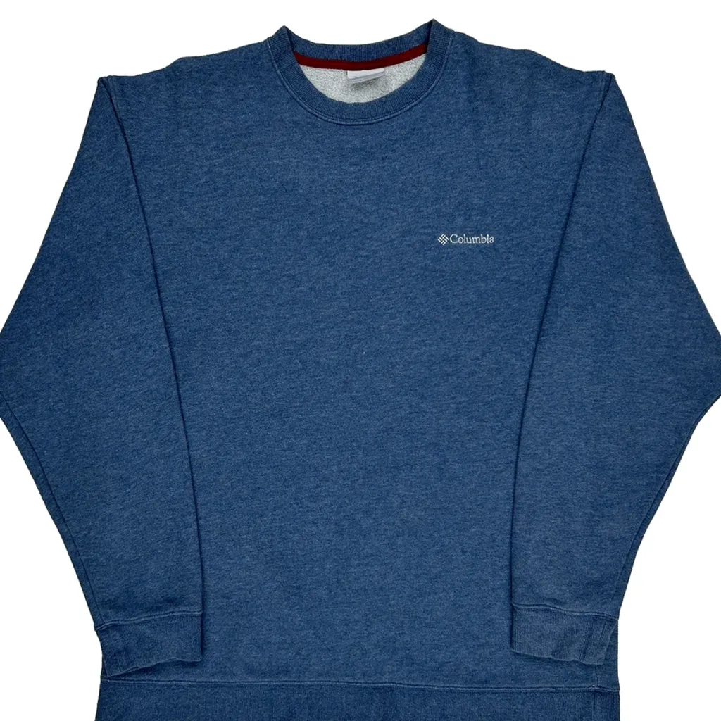 Columbia Sweatshirt - XL Blue Cotton - Image 4