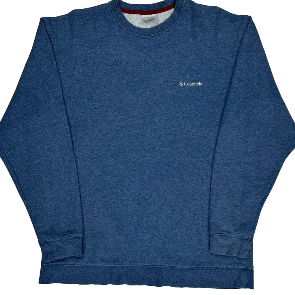Columbia Sweatshirt - XL Blue Cotton - Image 5