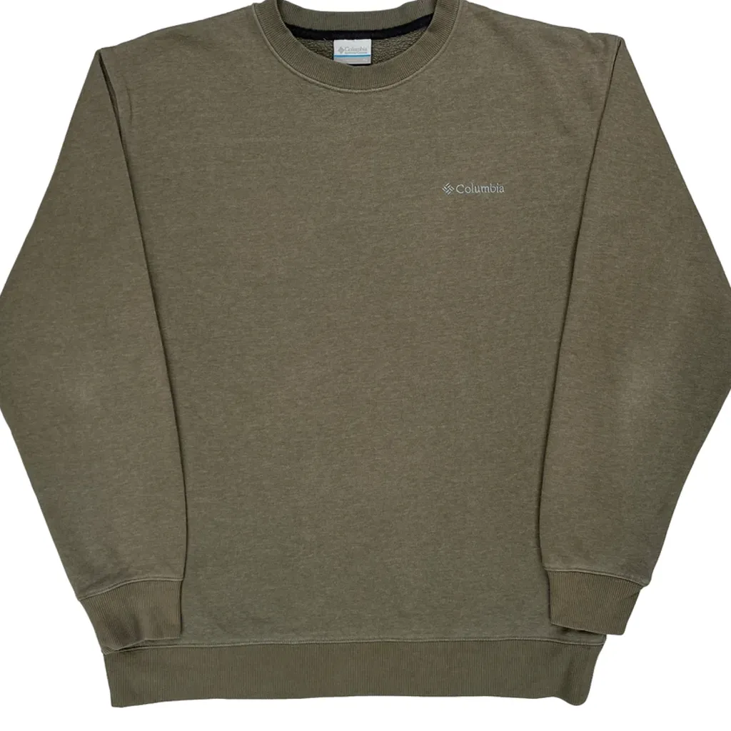 Columbia Sweatshirt - XL Khaki Cotton - Image 5