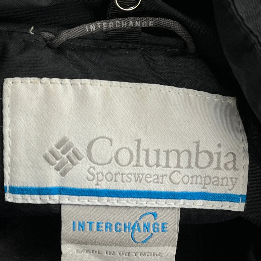 Columbia Waterproof Jacket - Large Black Polyester - Image 3