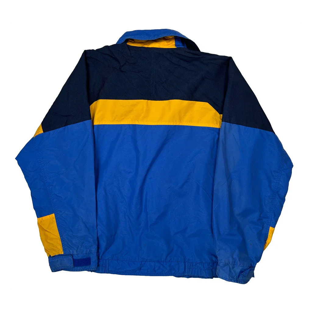Columbia Windbreaker - Large Blue Nylon - Image 2