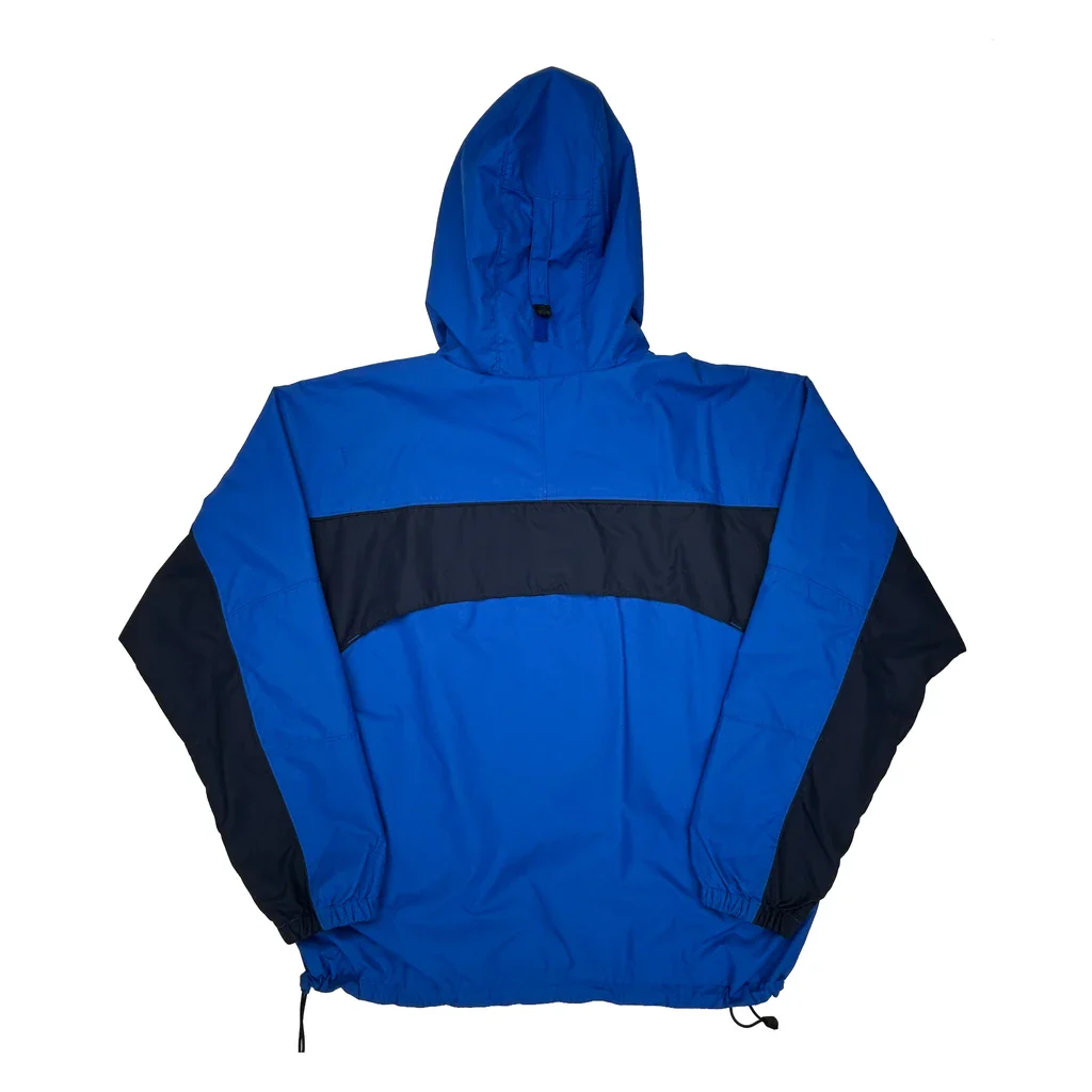 Columbia Windbreaker - XL Blue Nylon - Image 2