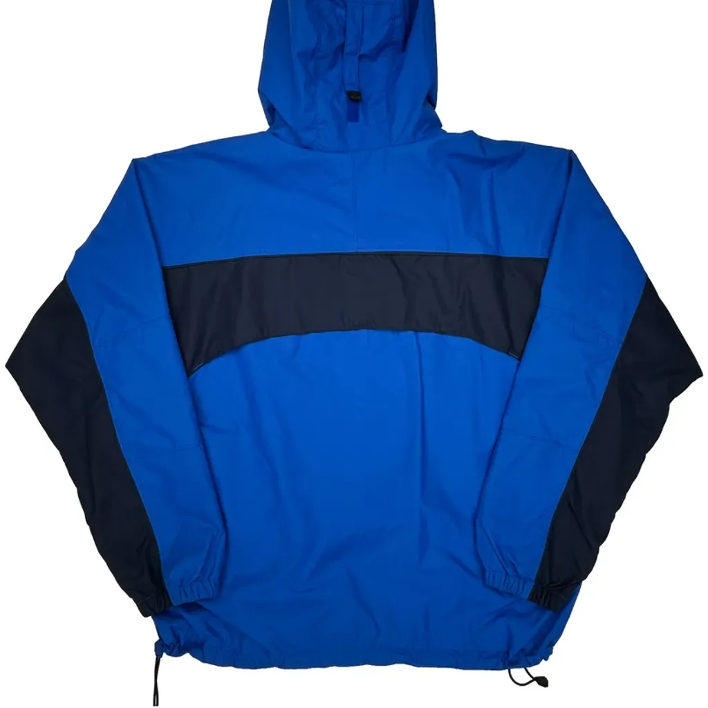 Columbia Windbreaker - XL Blue Nylon - Image 7