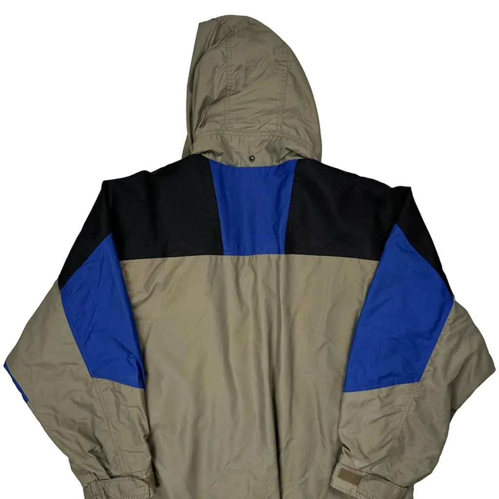 Columbia Windbreaker - Large Khaki Nylon - Image 6