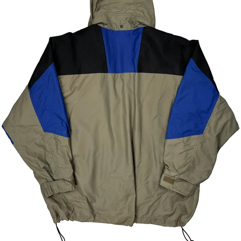 Columbia Windbreaker - Large Khaki Nylon - Image 7