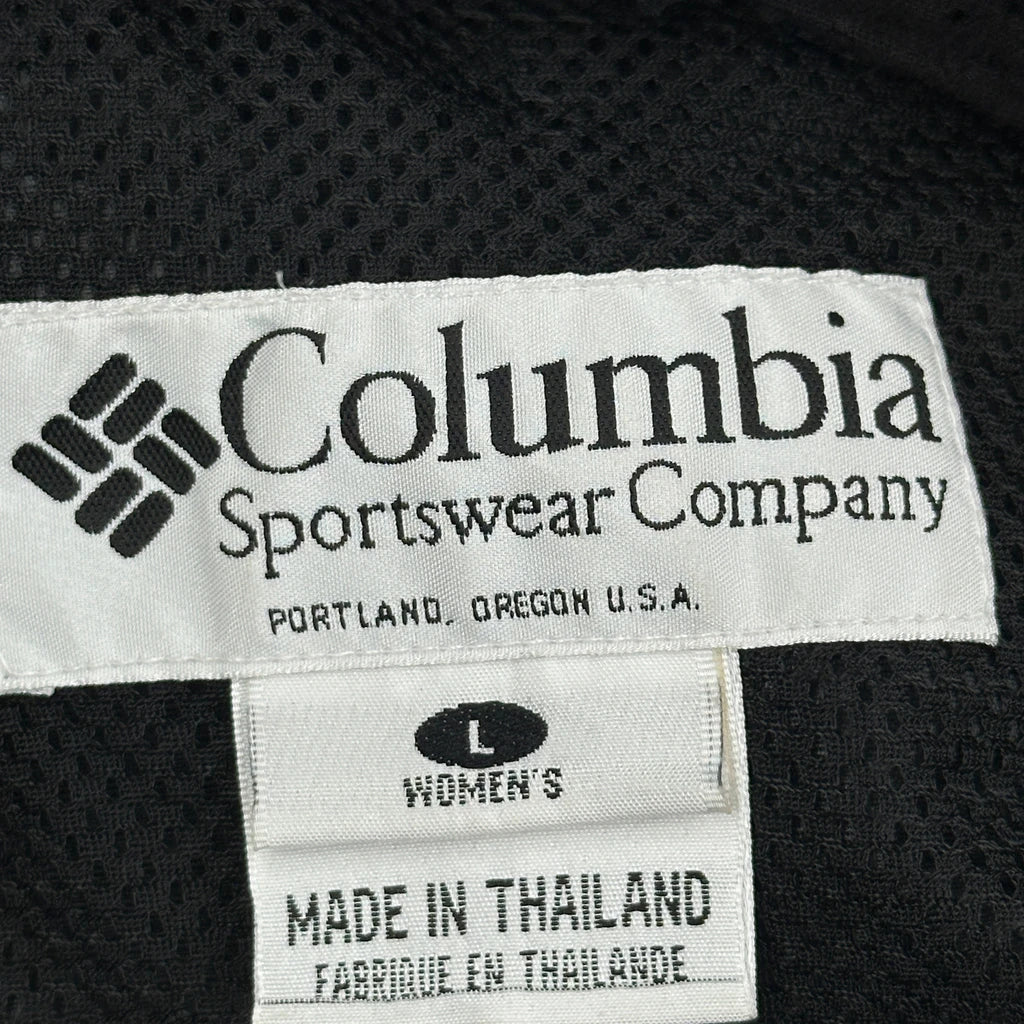 Columbia Windbreaker - Large Black Polyester - Image 3